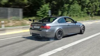 Cars Leaving Nurburgring Tankstelle! I30N, GTR, M3 E30 V8 Turbo, 812, M3 E46, Huracan EVO, R32 Etc!