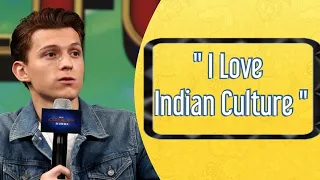 Tom Holland mentions India in his Interview