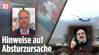 Iran-Präsident Raisi: Darum stürzte er in den Tod | Analyse von BILD-Militärexperte Julian Röpcke