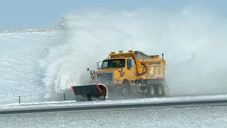 3/16/21 Wyoming snow storm update.