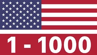 Numbers from 1 to 1000 in English