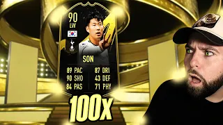 I Opened 100x Two Player Packs on FIFA 23!