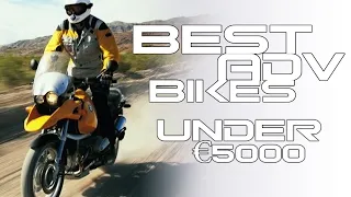 Best ADVENTURE motorcycles under € 5000 Part 1