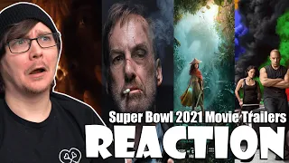 Fast 9, Raya and the Last Dragon, Nobody, and OLD! Super Bowl 2021 Trailer Reactions!