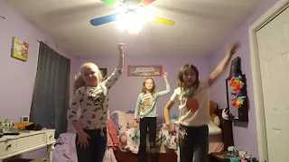 dancing along with kidz bop kids (cheerleader)