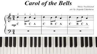 Carol of the Bells - Piano Tutorial