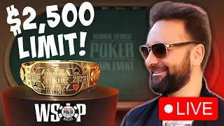 LIVE! 2023 WSOP ONLINE - $2,500 Limit Hold'em Championship