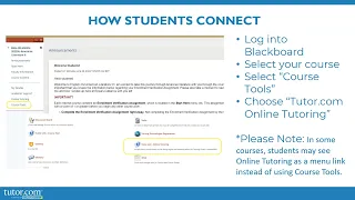 How to Connect with Tutor.com