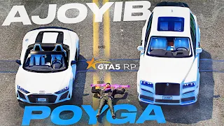 AJOYIB POYGA - GTA 5 RP Rockford | GTA5RP | PROMO - BEK