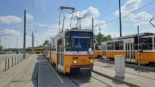 1-es villamos: Kelenföld vasútállomás M ► Bécsi út / Vörösvári út | T5C5 típussal