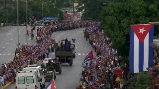 Santiago de Cuba expects Florida Castro's funeral procession to arrive at 2 p.m.