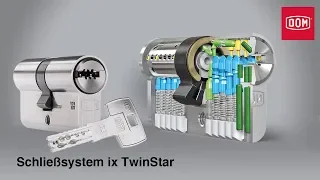 DOM ix TwinStar Schließsystem