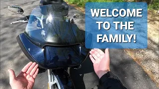 Quick and Dirty Intro to My New Motorcycle (Bonus Just The Bike Sound)