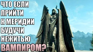 Что Будет Если Вампиром Выполнить Квест Меридии? Skyrim Anniversary