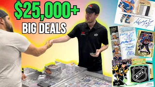 Spending $25,000 on Hockey Cards as a Vendor at a Sports Card Show