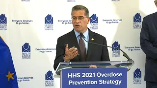 U.S. HHS Secretary Xavier Becerra  Announces New Federal Overdose Prevention Strategy in Baltimore