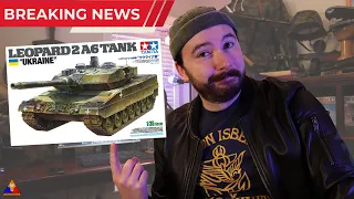 A Ukrainian Leopard 2 from Tamiya!? | BREAKING Scale Modeling News