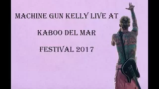 Machine Gun Kelly Live at Kaaboo Del Mar Festival 2017 | Full Set