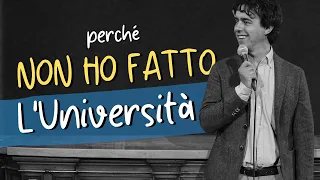 LUCA RAVENNA. PERCHÉ NON HO FATTO L'UNIVERSITÀ