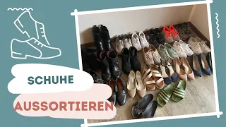 Schuhe aussortieren | Minimalismus