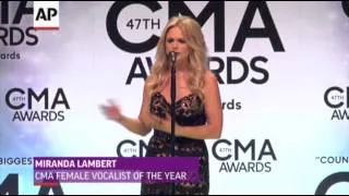 CMA's Big Winners React Backstage