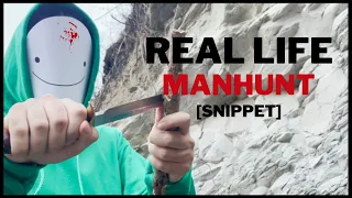 Minecraft Manhunt In REAL LIFE  [Snippet]