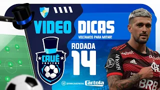 DICAS CARTOLA FC 2023 | RODADA #14 | VOLTAMOS PARA MITAR!