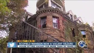 Cleveland's Scofield mansion is now a hazard, residents are concerned about neighborhood safety