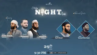 Ep. 95 - Friday Night Live w/ Imam Asif Hirani and Artist Emmad Khan Qadri