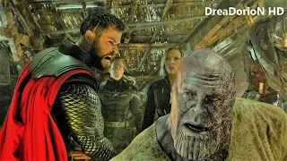 Avengers 4: ENDGAME - Thor kills Thanos scene