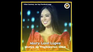 Mary Love Lopez Mutya sa Tagbilaran 2024 Winning Answer