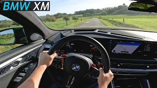 2023 BMW XM 653 HP POV TEST DRIVE