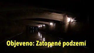 Nově objevené podzemní vodní kanály na Moravské Sázavě