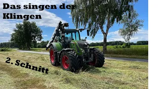 #Vlog24 2 Schnitt 2022 mit Fendt 724 + Krone EasyCut 320cv