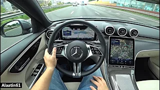 2022 Mercedes C Class C200 - POV Test Drive Review By Alaatin61