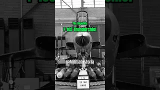 The F-105 Thunderchief: Vietnam War Aerial Powerhouse #shorts #history