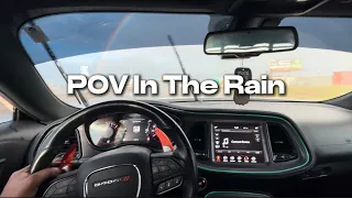 POV Drive In The Rain 2023 Challenger RT