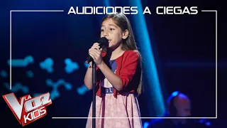 Alison Fernández - Ya te olvidé | Blind auditions | The Voice Kids Antena 3 2021