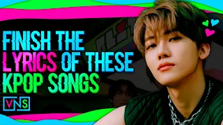 FINISH THE LYRICS OF THESE KPOP SONGS #3 👑 + LIGHTSTICK GIVEAWAY