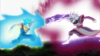 Vegito Blue vs Fused Zamasu - Naotoshi Shida Scene [1080p/Eng Sub]