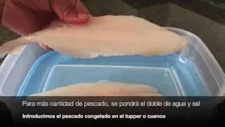 Cómo Descongelar Pescado y que sepa como si fuera fresco (Truco)