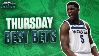 Thursday's BEST BETS: MLB Picks & Props + NBA Playoffs Mavs vs. Timberwolves Picks | The Early Edge