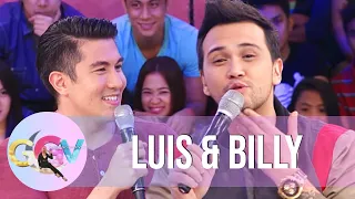 Billy reveals what he doesn't want Luis to do to him | GGV