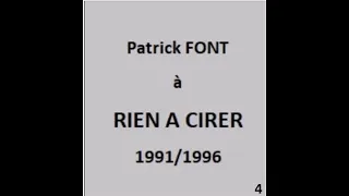 P.  FONT à RIEN A CIRER -  4  -