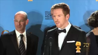 Homeland - backstage interview - Golden Globes 2013