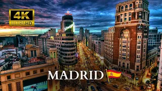 City of Madrid, Spain 🇪🇸 in 4K ultra HD 60FPS by drone #madrid #spain