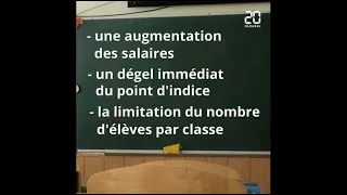 Qui sont «les stylos rouges» et quelles sont leurs revendications?