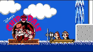 [NES 60fps] Chip ‘n Dale: Rescue Rangers -  2Players co-op longplay