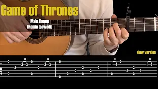 Game of Thrones - Guitar Tutorial with TABS