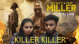 CAPTAIN MILLER -Teaser REACTION | Dhanush | Shivarajkumar, Sundeep Kishan, | Arun Matheswaran